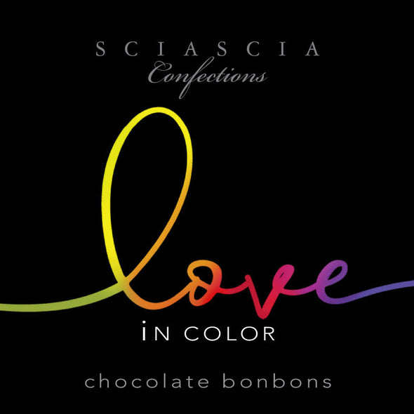 Love in Color Valentine's Bonbons (SOLD OUT ON-LINE: But Available In-Store. You can also call for Curbside Pick-up 215-996-0606!)