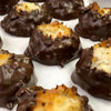 Chocolate Dunked Coconut Macaroon