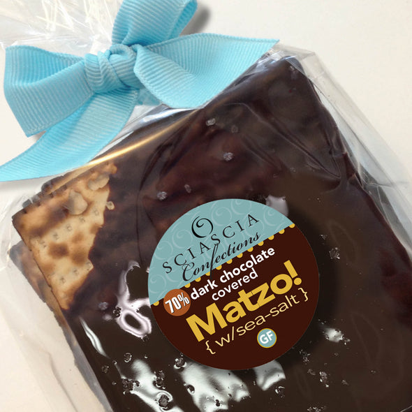 Gluten Free Chocolate Covered Matzo